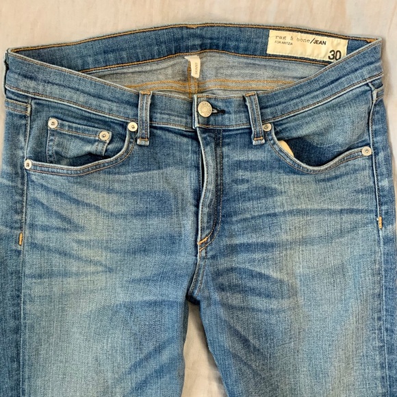 Rag & Bone Mid-Rise Skinny Jeans | Size 30 - Picture 4 of 5
